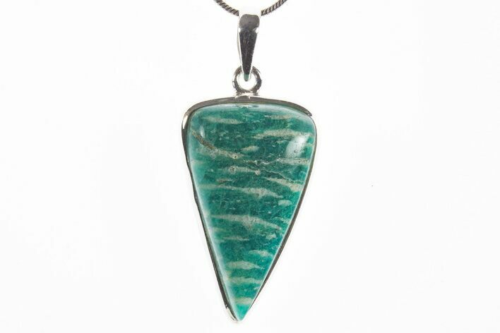 Amazonite Pendant (Necklace) - Sterling Silver #339833